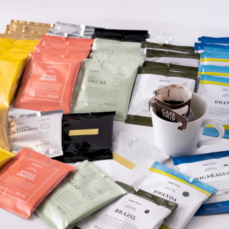 OBSCURAのDrip Bag 10種セット（100個入り）